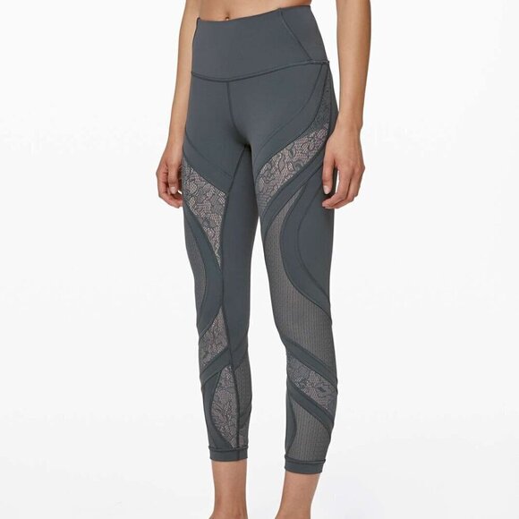 Lululemon Wunder Under High-Rise Tight 25" *Lace Size 2 - Picture 1 of 7